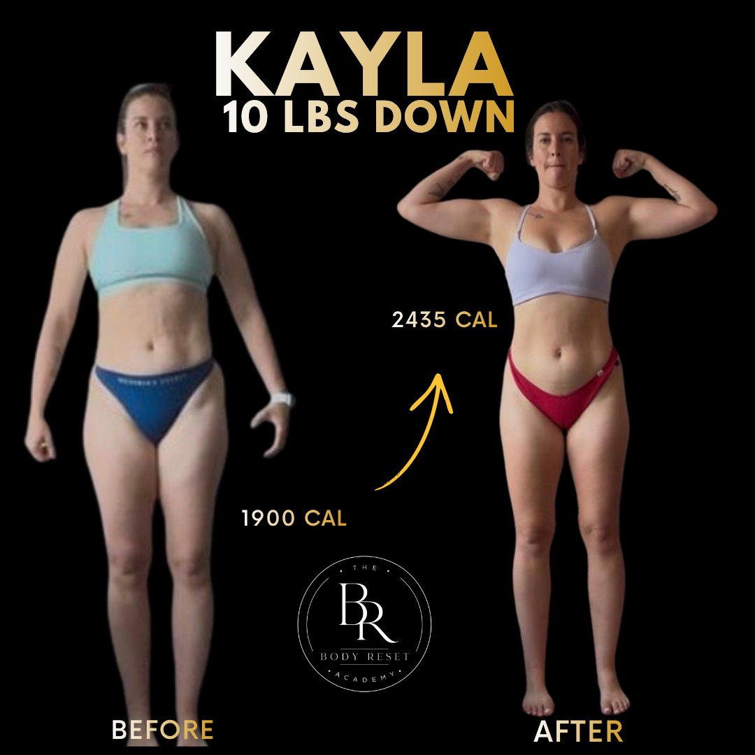 Kayla — 10 pounds down transformation